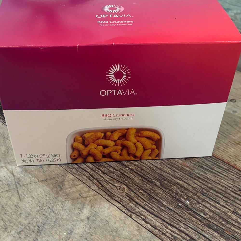 OPTAVIA BBQ Crunchers Snack Pack - Red Packaging